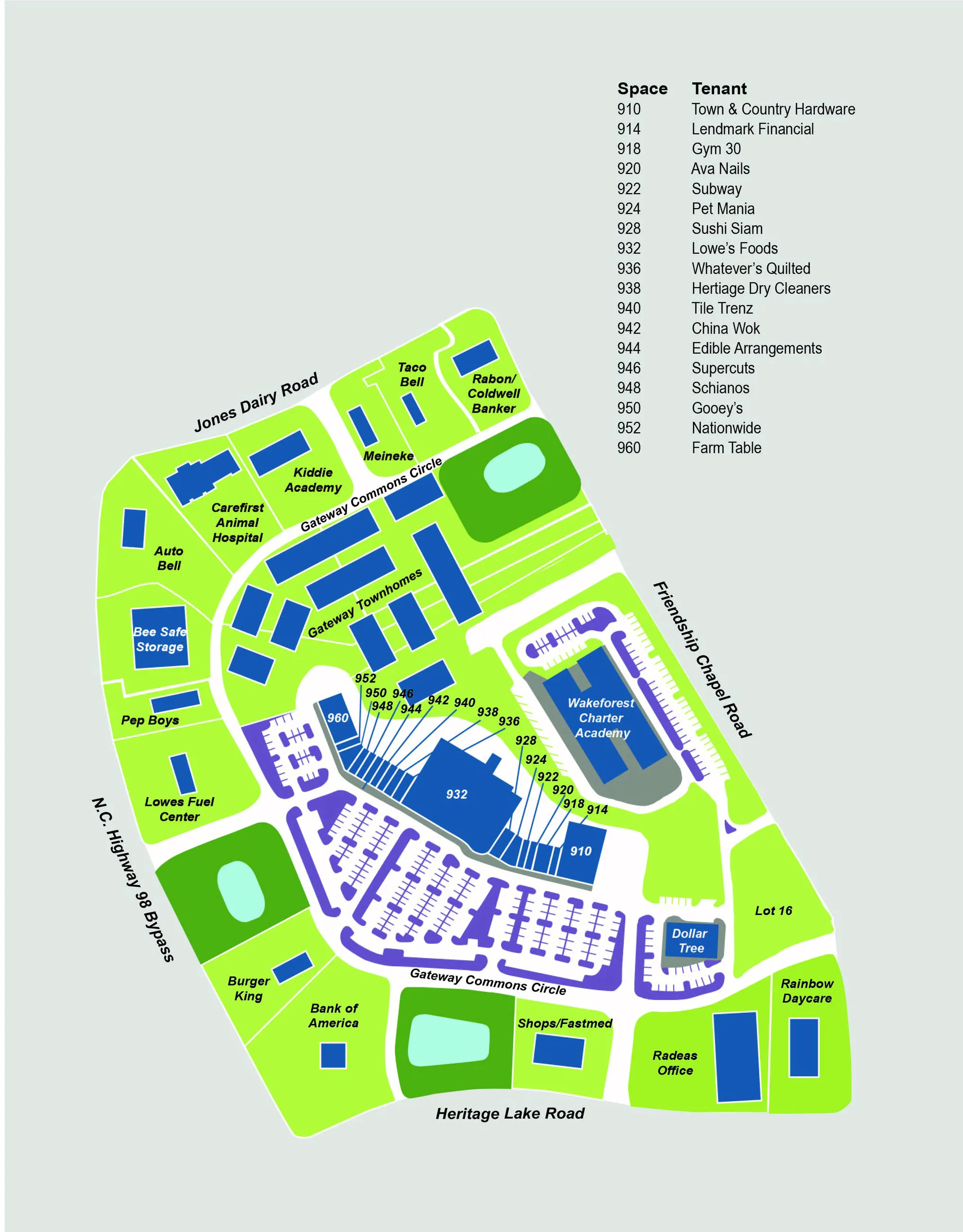 Gateway Commons Site Map 03
